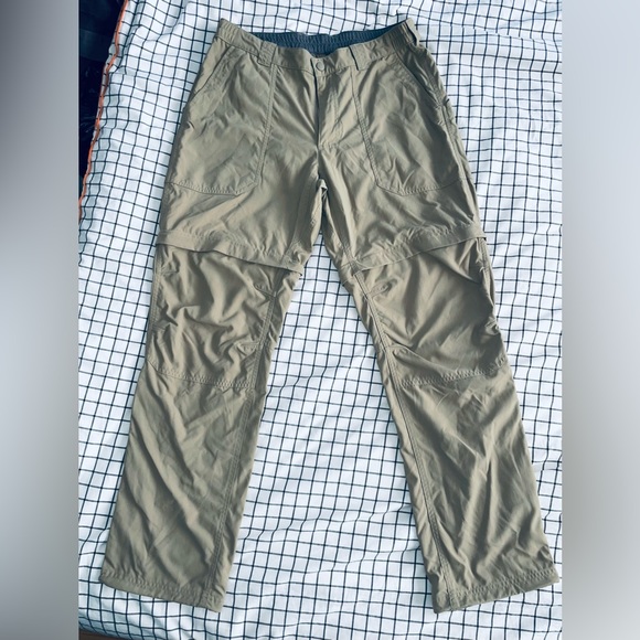 LL Bean Convertible Pants-Zip off Shorts Nylon Elastic Waist Men’s sz Medium #3 - Picture 10 of 10